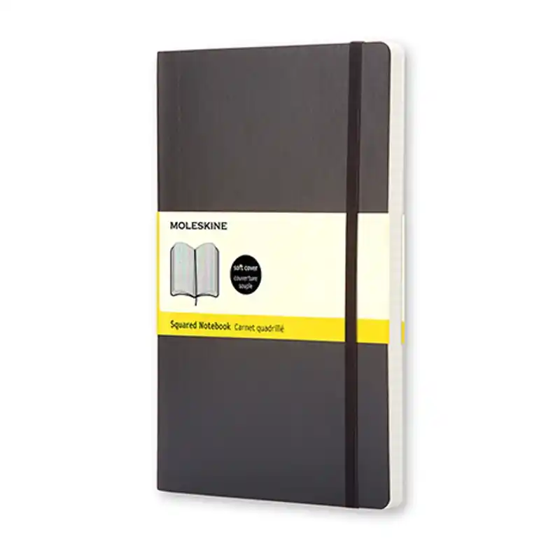 Notebook Classic Soft Squared Large Black - Väl omtyckt