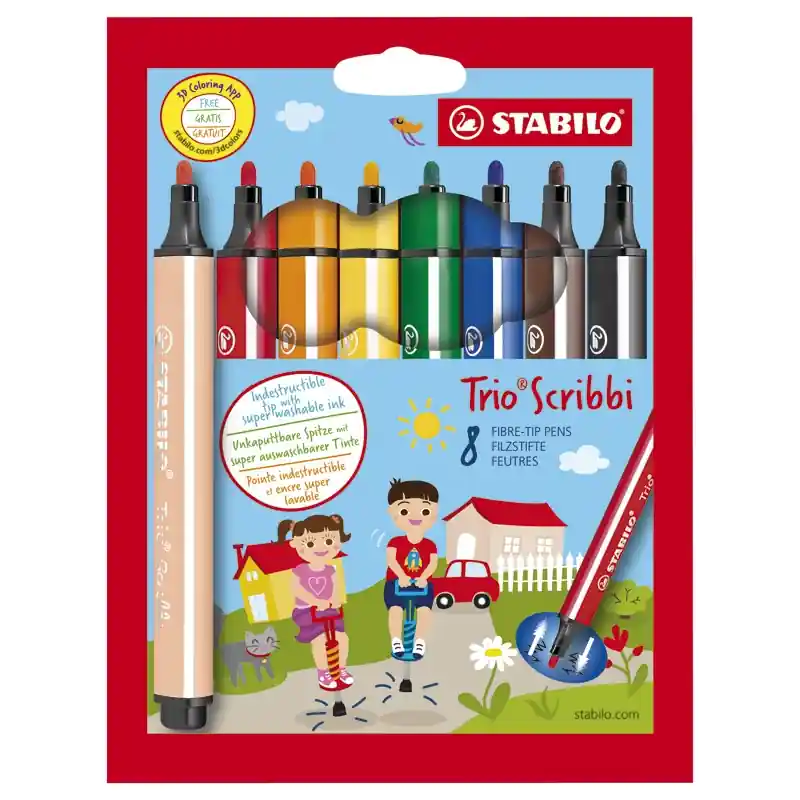 Topprodukt | STABILO Scribbi, 8/fp