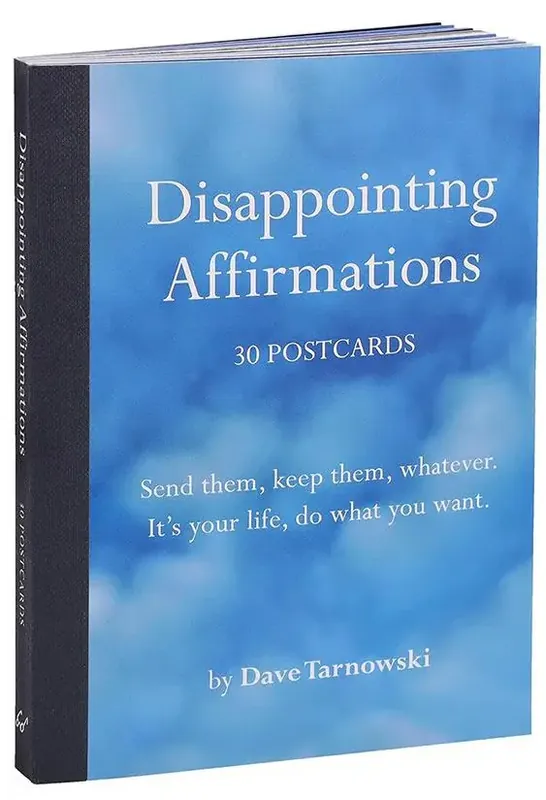 Tryggt köp | Disappointing Affirmations - 30 Postcards