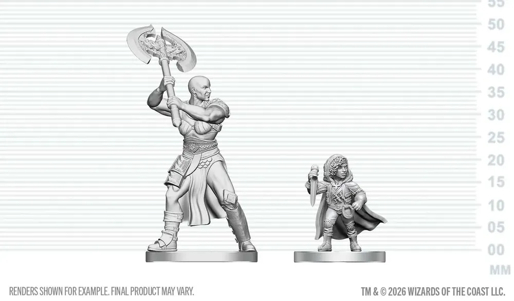 Goliath Barbarian & Halfling Rogue - Rea