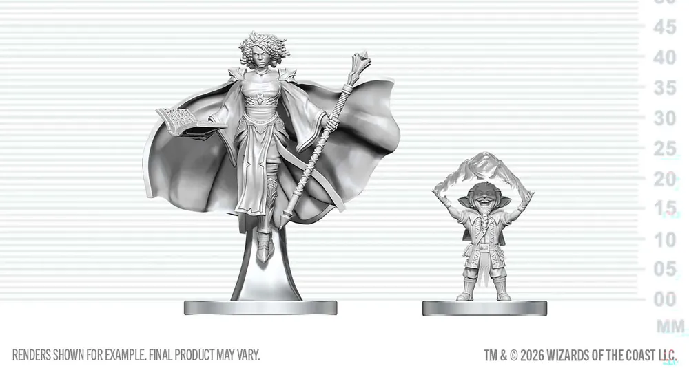 Gnome Warlock & Aasimar Wizard | Kundfavorit