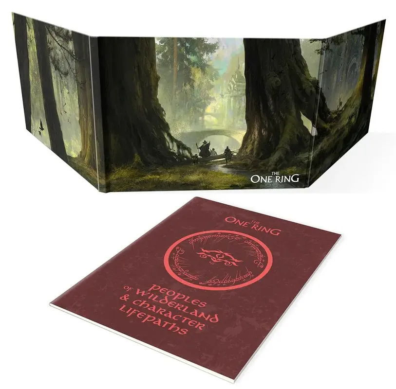 Kampanjpris | The One Ring RPG Loremaster‘s Screen & Compendium