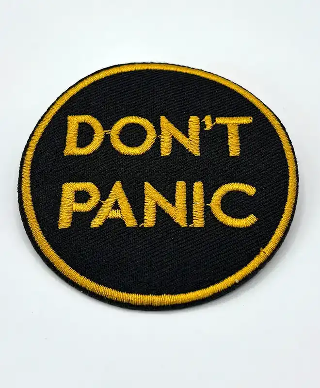 Köp nu - Don‘t Panic Patch