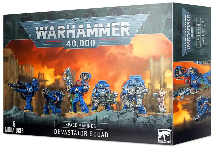 Space Marine Devastator Squad - Kundernas favorit