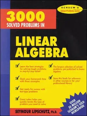 3,000 Solved Problems in Linear Algebra | Storsäljare