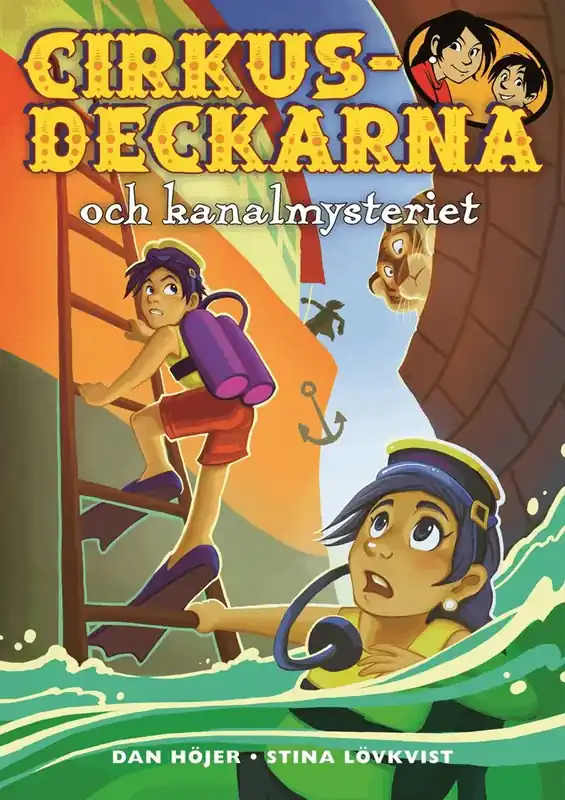 Cirkusdeckarna och kanalmysteriet - Nedsatt pris