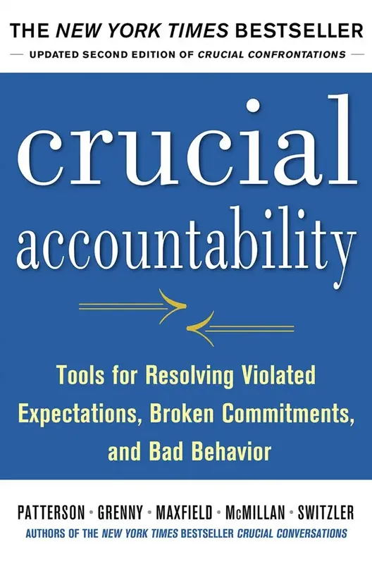 Beställ nu - Crucial Accountability Tools for Resolving Violated Expectations, Broken Commitments, and Bad Behavior, Second Edition ( Paperback)