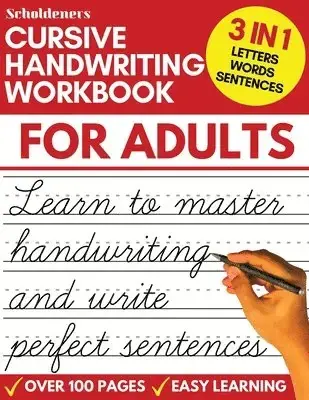 Spara nu - Cursive Handwriting Workbook for Adults