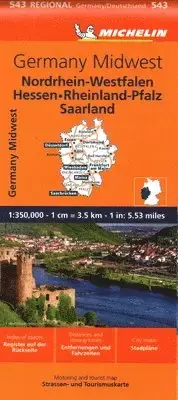 Outlet | Germany Midwest - Michelin Regional Map 543